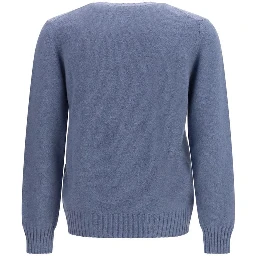 Blue Cashmere Sweater