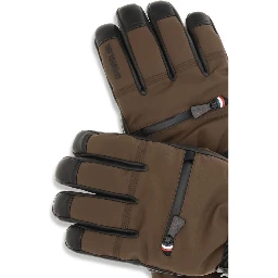 Brown Nylon Gloves