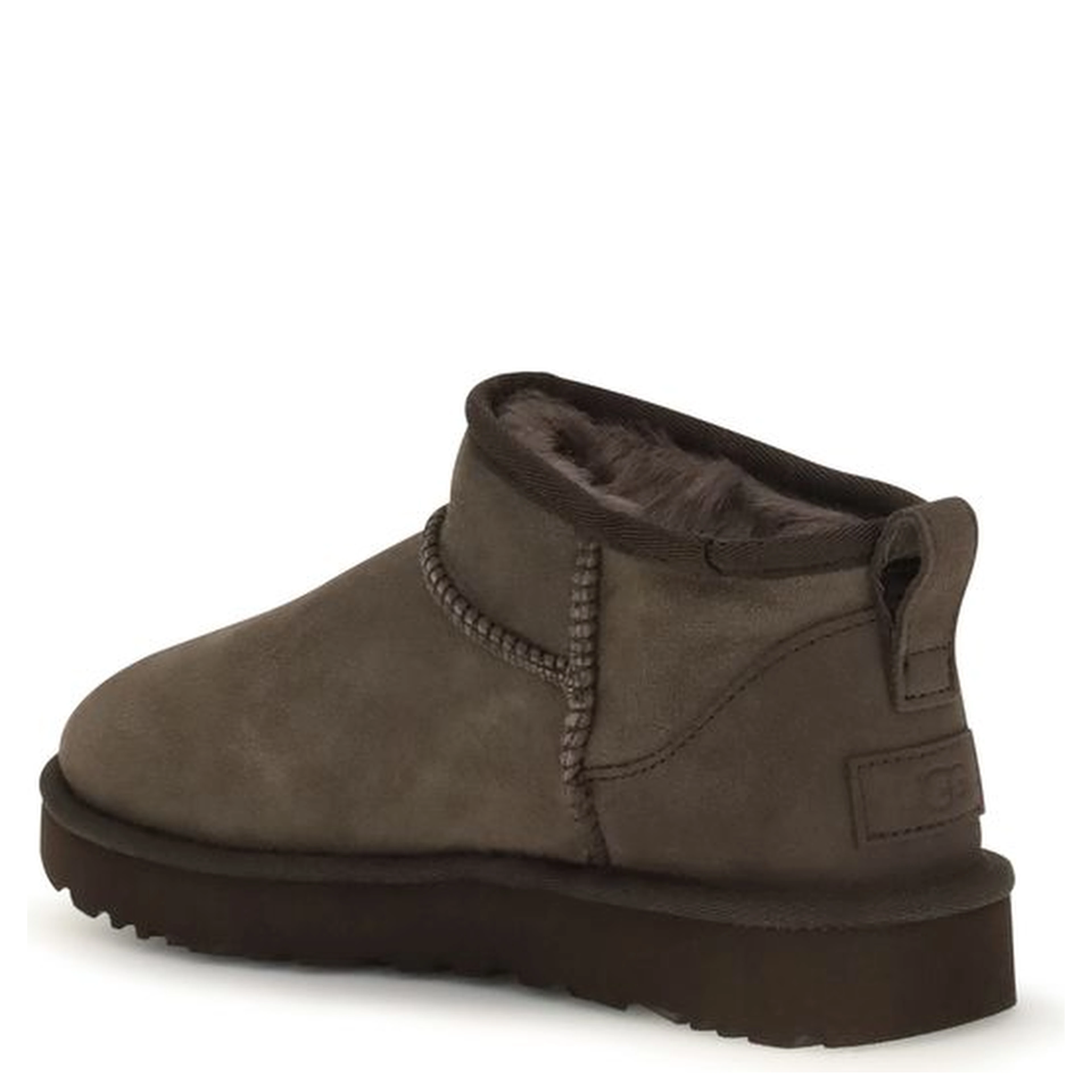 Brown Suede Leather Ankle Boots