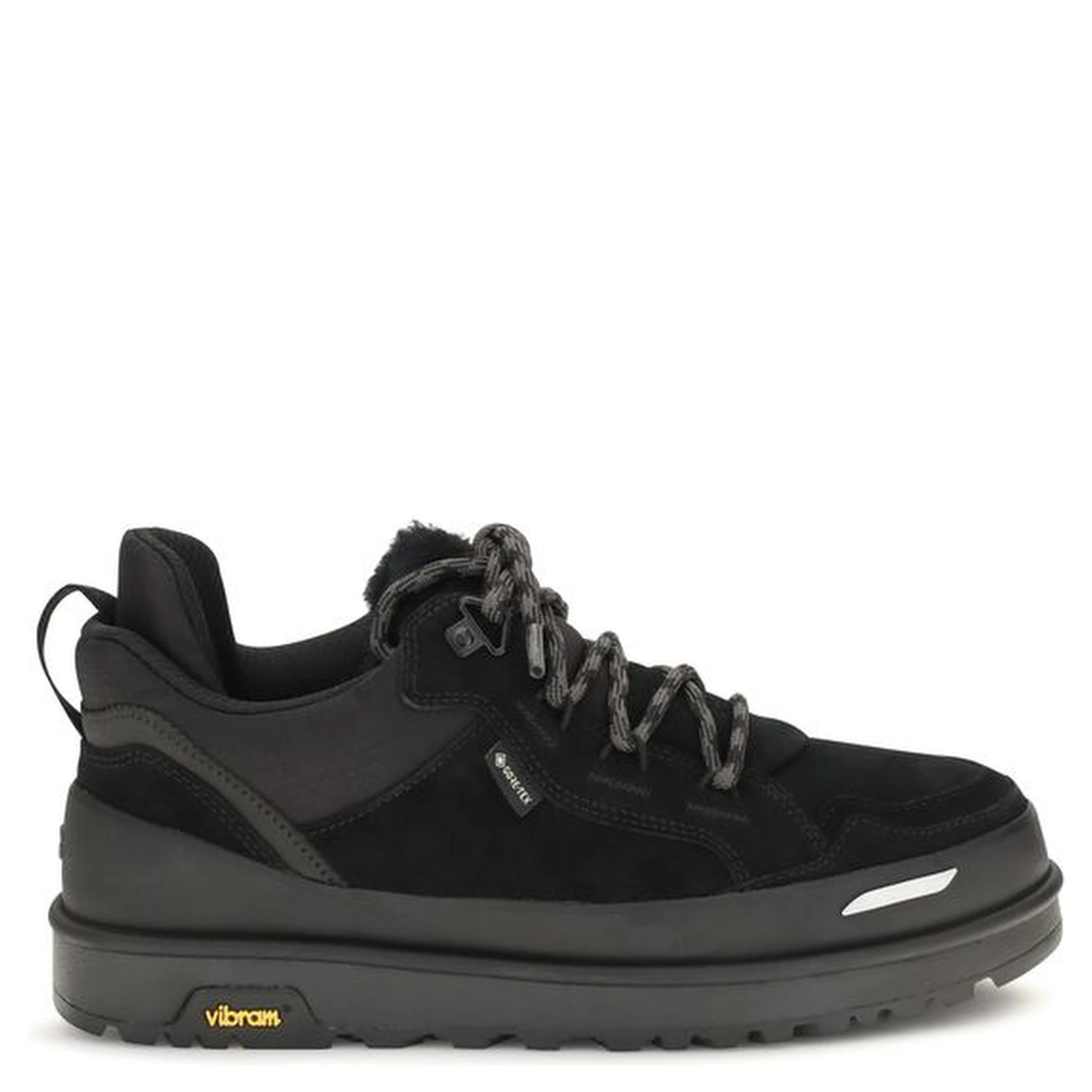 Black Calf Leather Bos Taurus Athletic Sneakers
