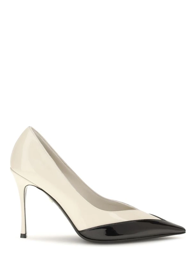 Multicolor Calf Leather Bos Taurus High Heel Pumps