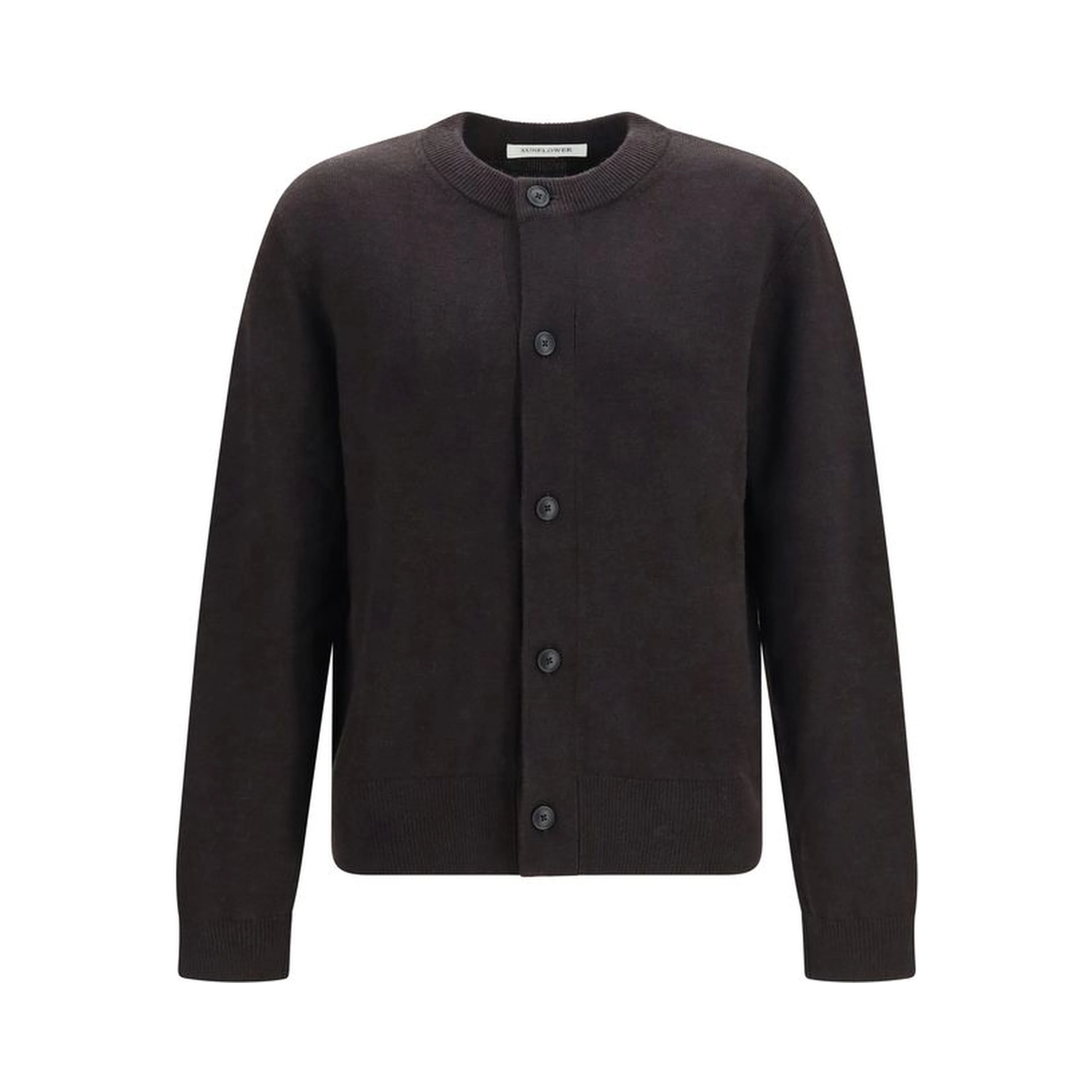 Brown Wool Oves Aries Cardigan