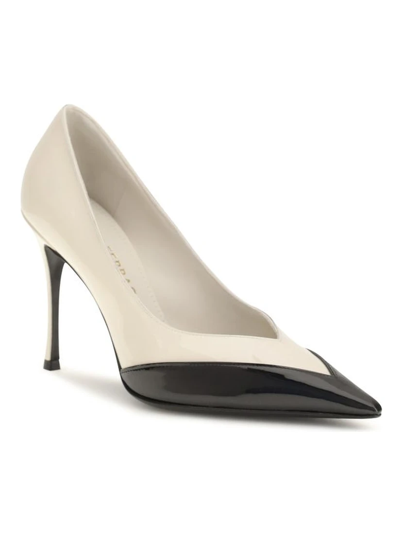 Multicolor Calf Leather Bos Taurus High Heel Pumps