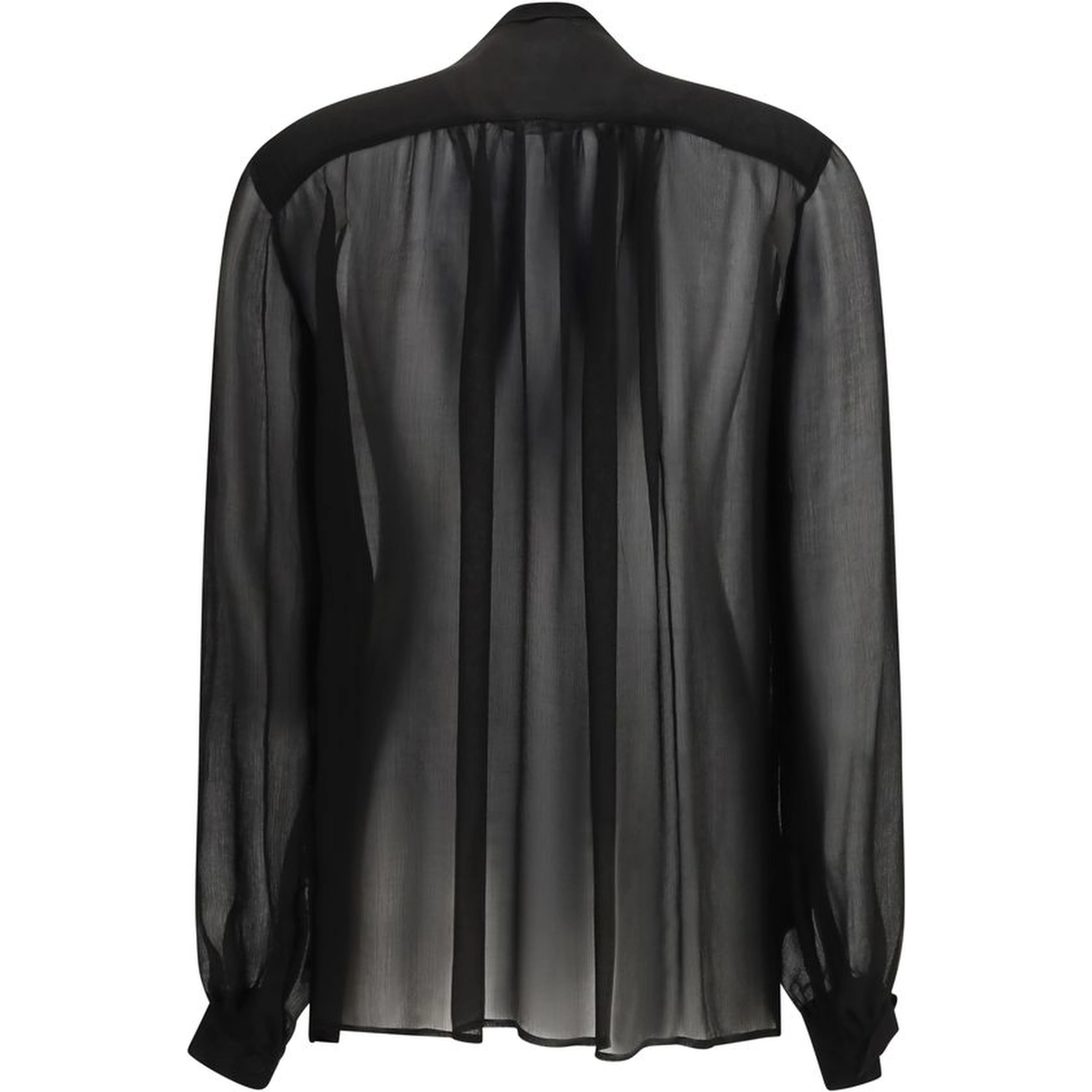 Black Viscose Blouse
