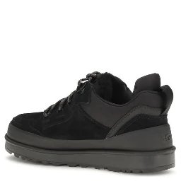 Black Calf Leather Bos Taurus Athletic Sneakers