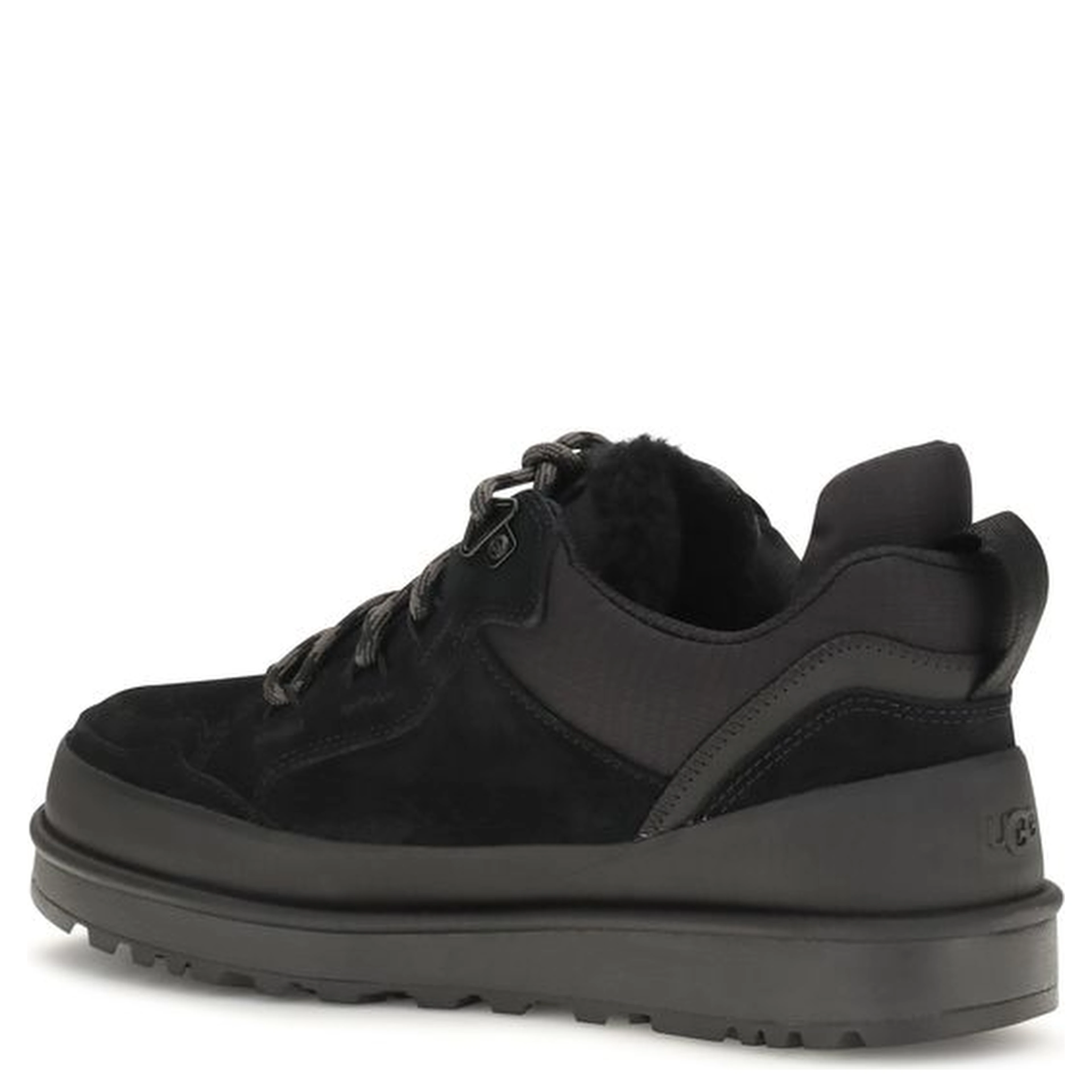 Black Calf Leather Bos Taurus Athletic Sneakers