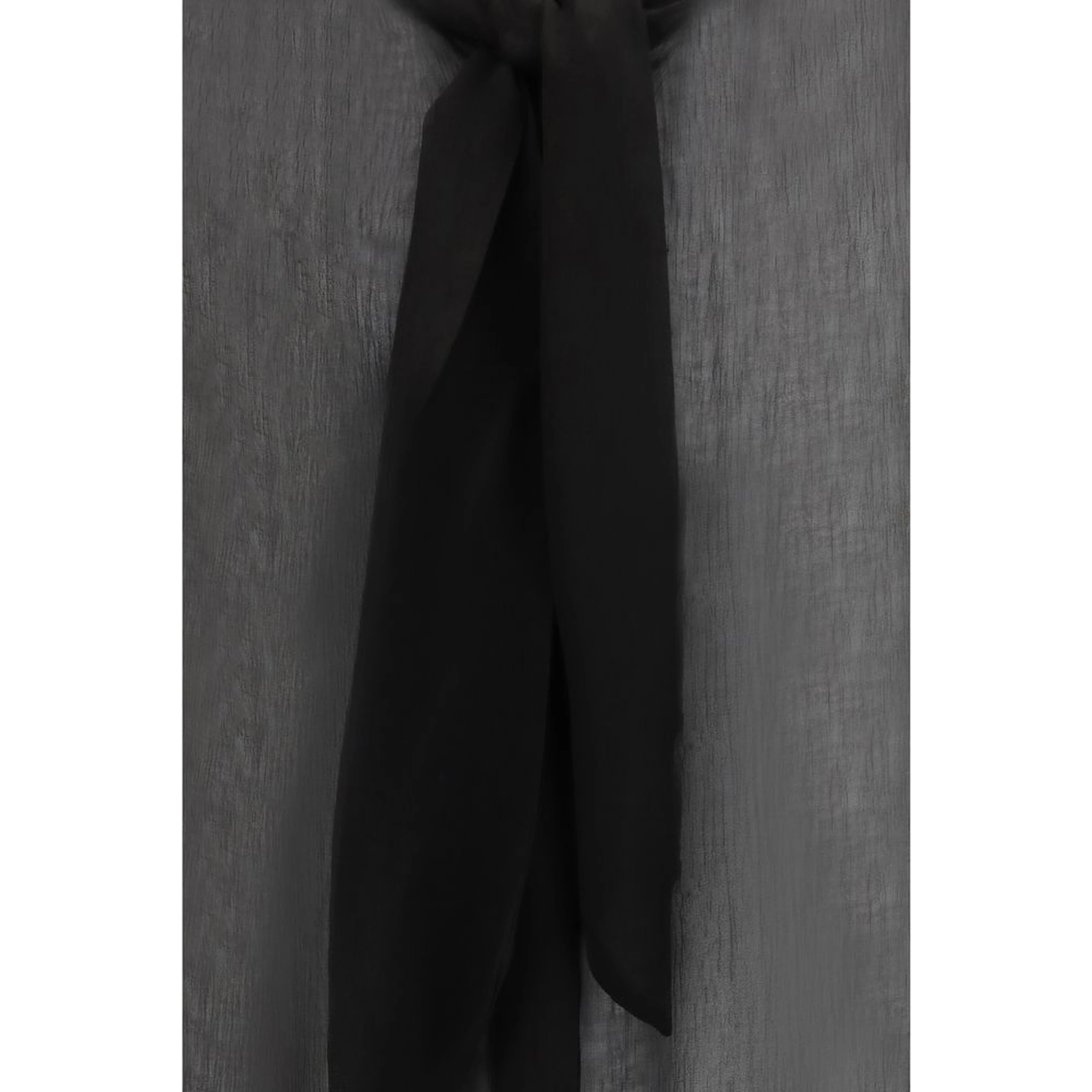 Black Viscose Blouse