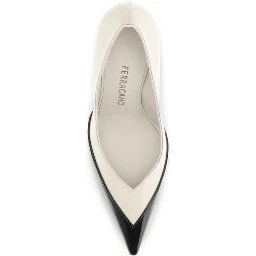 Multicolor Calf Leather Bos Taurus High Heel Pumps