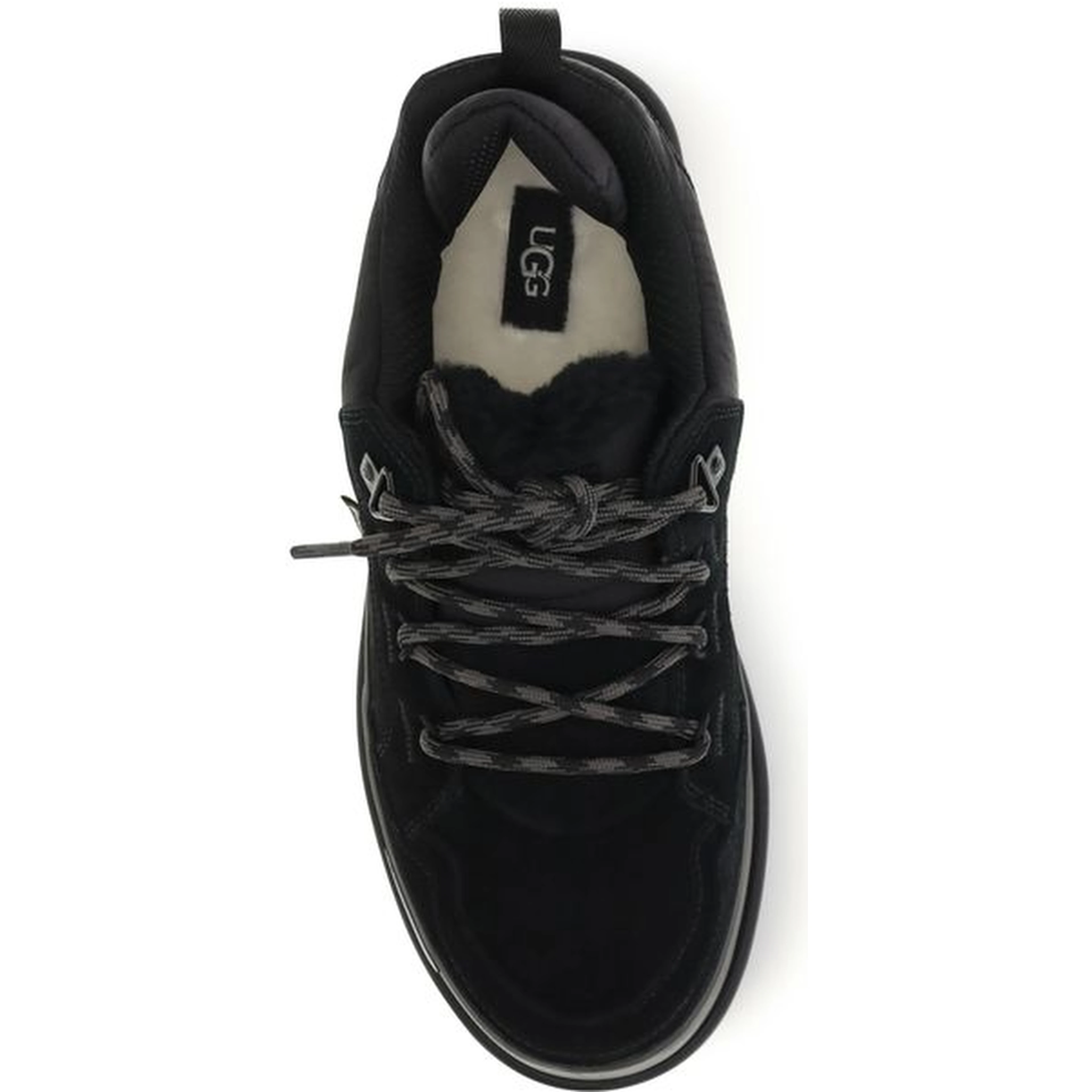 Black Calf Leather Bos Taurus Athletic Sneakers