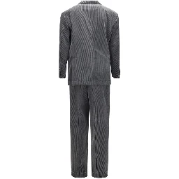 Gray Cotton Suit