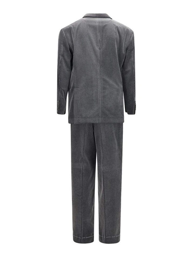 Gray Cotton Suit alternative