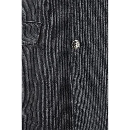 Gray Cotton Suit
