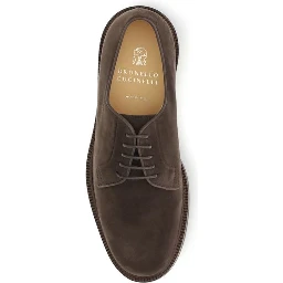 Brown Calf Leather Bos Taurus Oxfords And Derbies