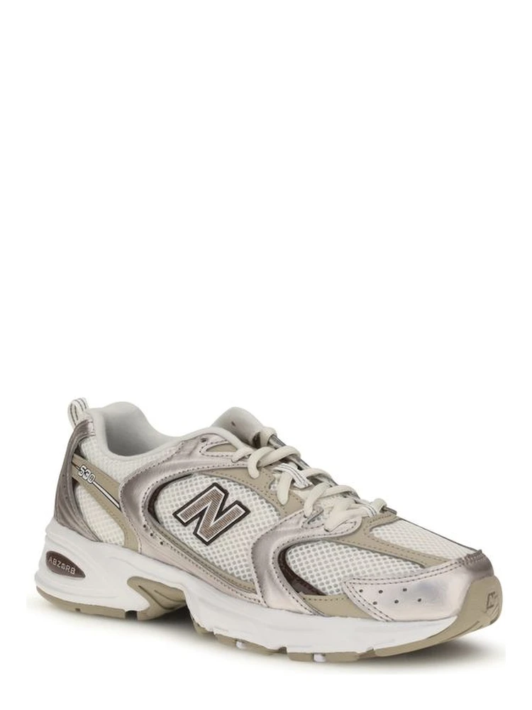 Beige Fabric Athletic Sneakers alternative