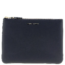 Blue Cowhide Cardholder