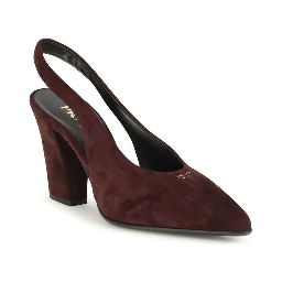 Bordeaux Calf Leather Bos Taurus High Heel Pumps