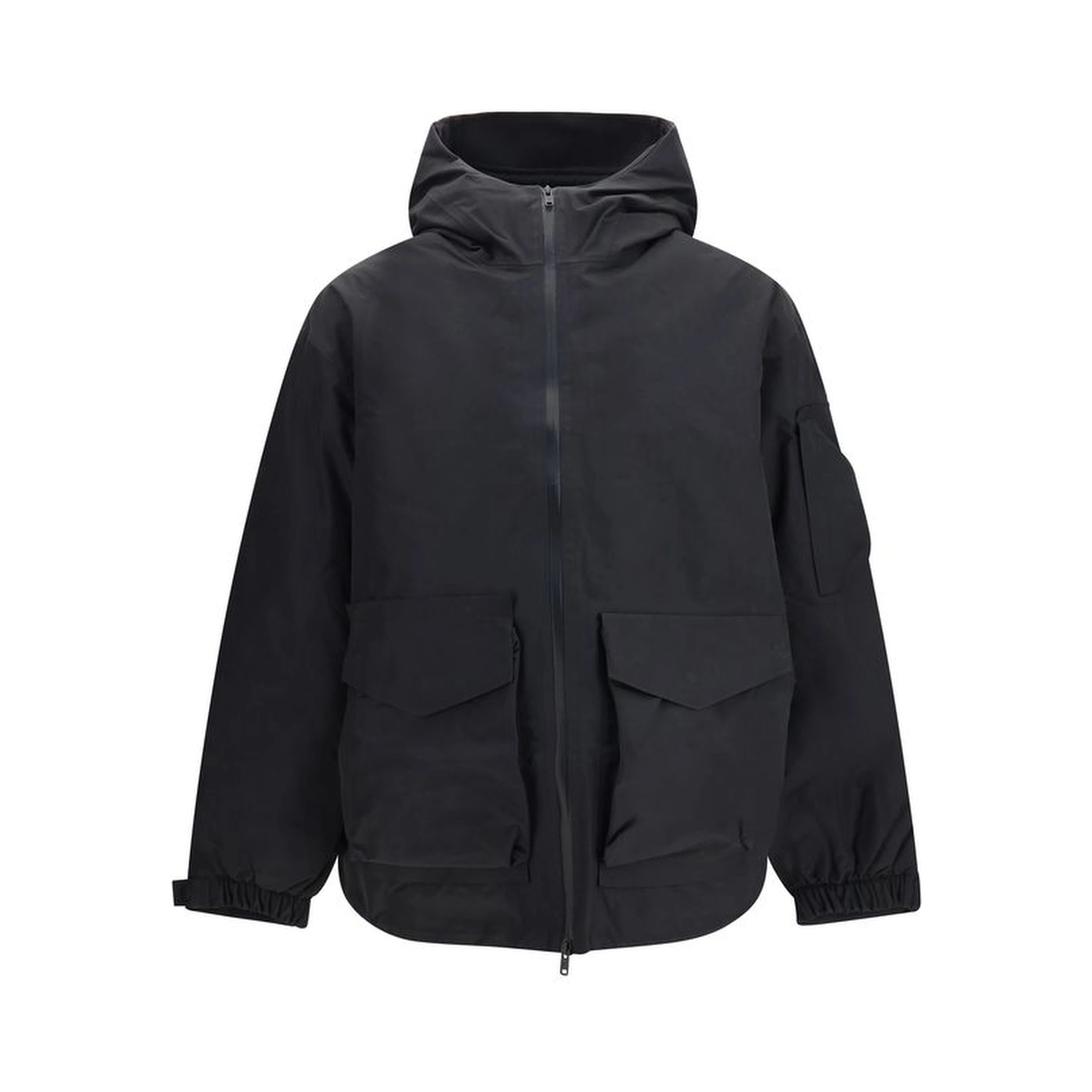 Black Polyethylene Shell Jacket