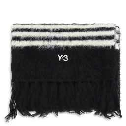 Black Recycled Polyamide Scarf