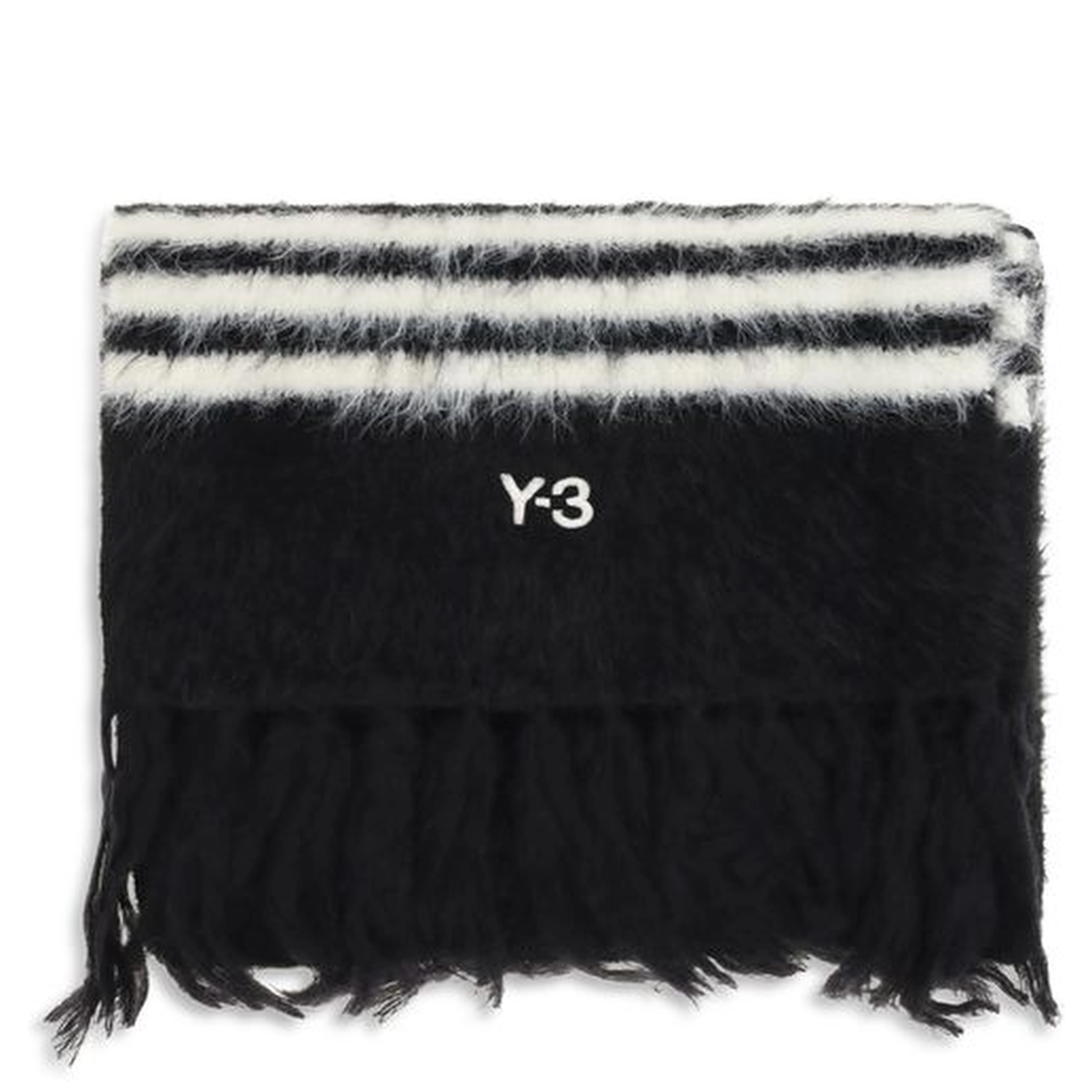 Black Recycled Polyamide Scarf