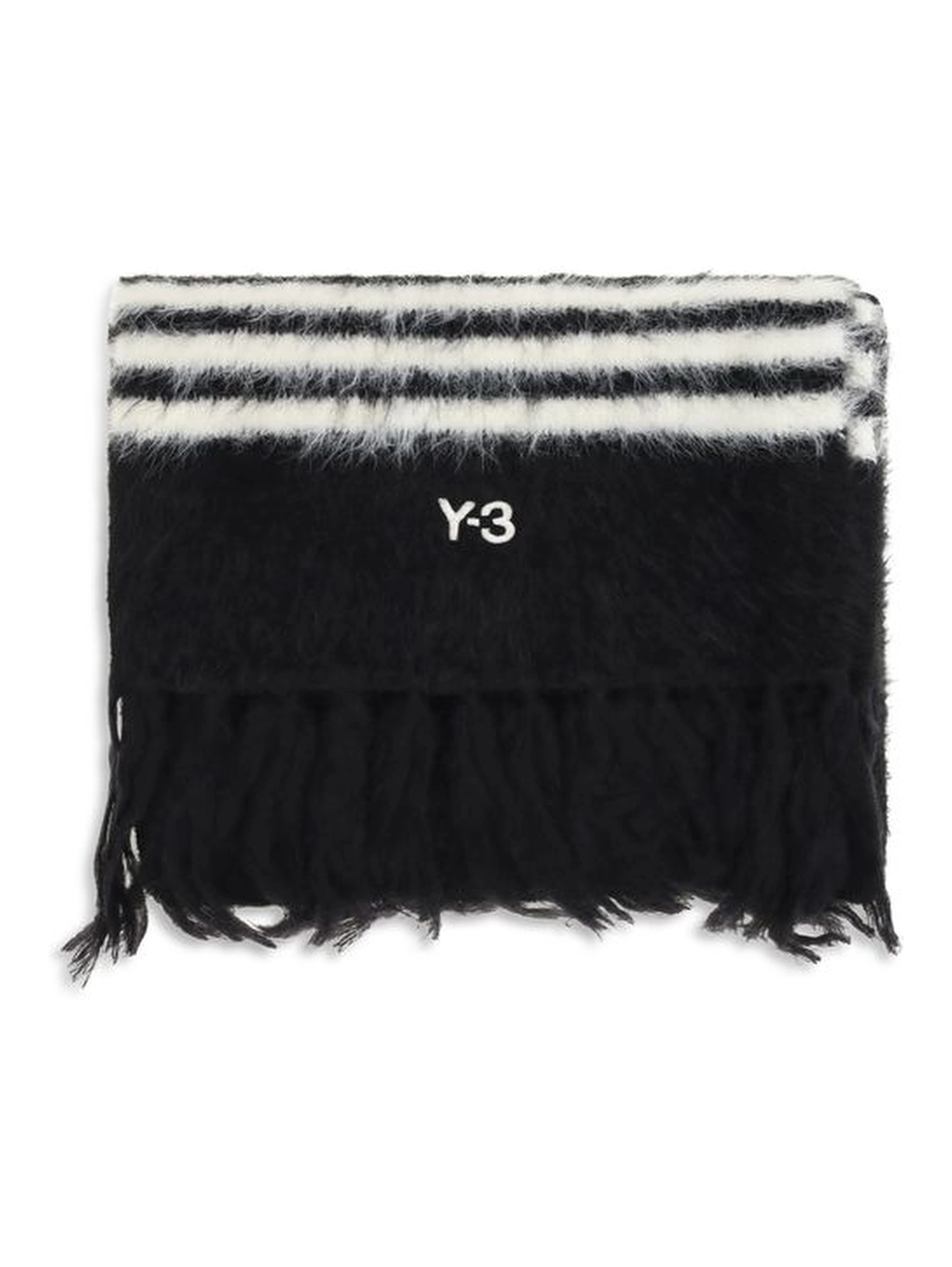 Black Recycled Polyamide Scarf