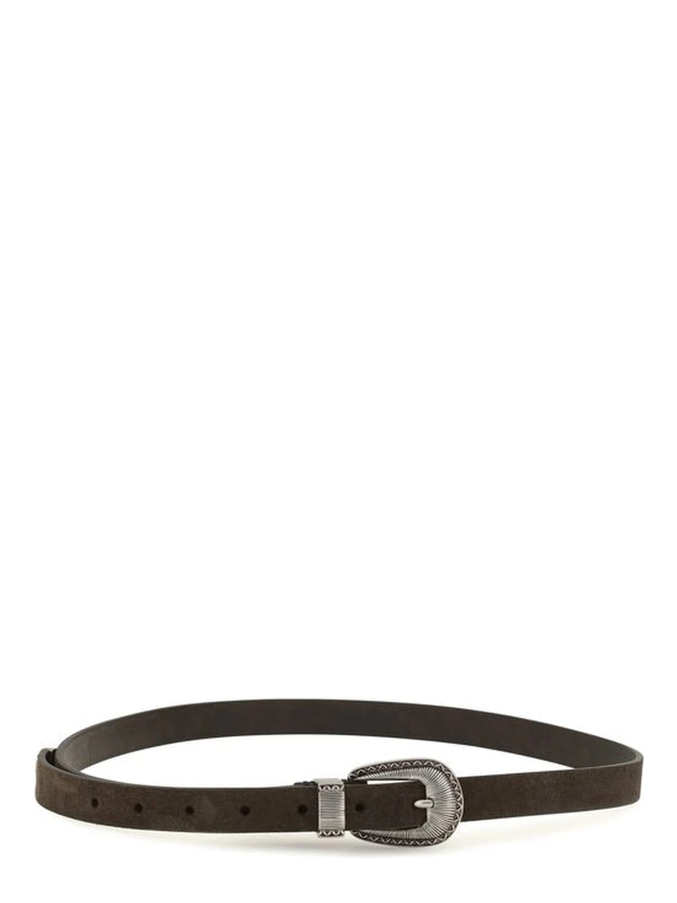 Brown Suede Leather Belt alternative
