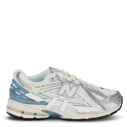 White Fabric Athletic Sneakers