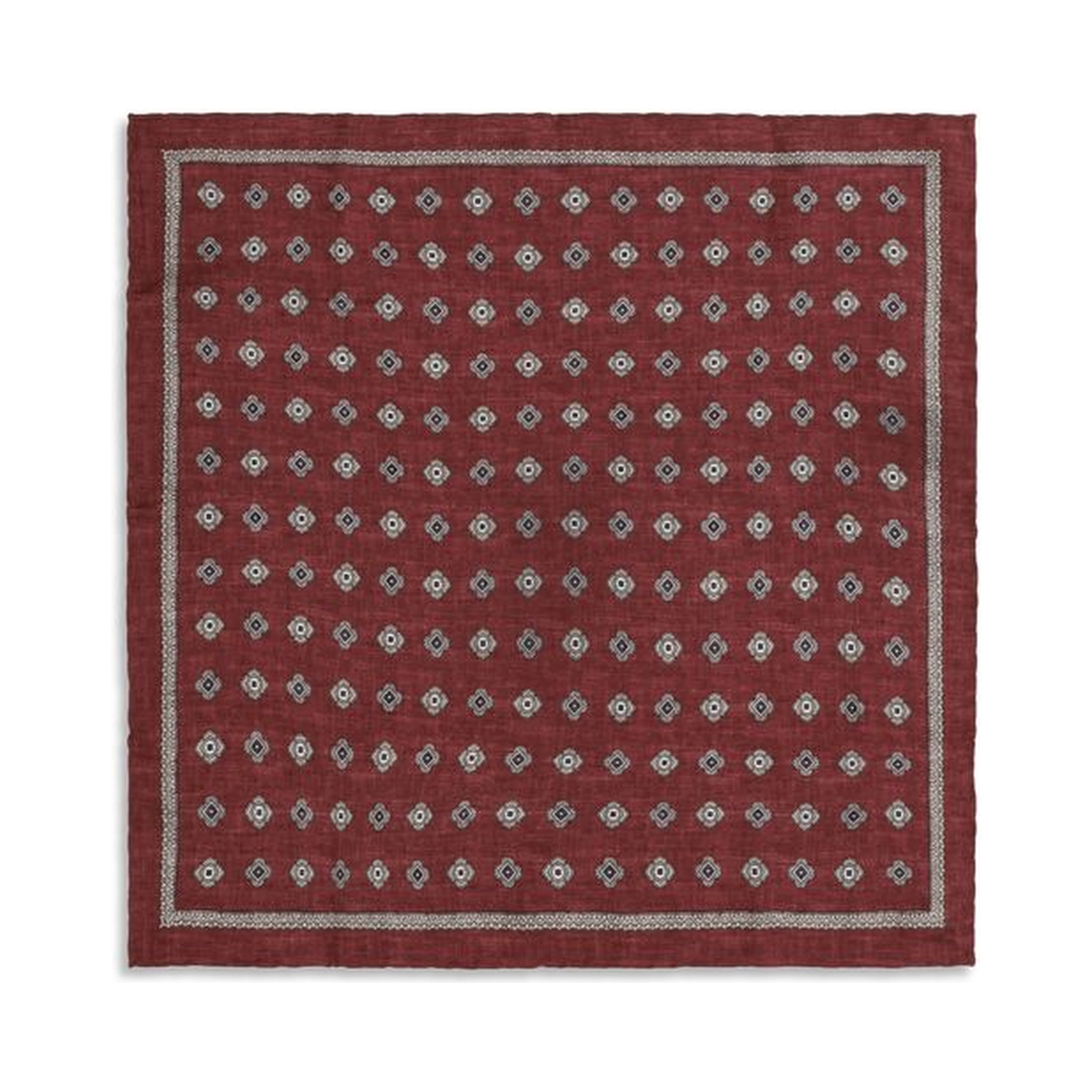 Multicolor Silk Pocket Square