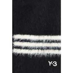 Black Recycled Polyamide Scarf