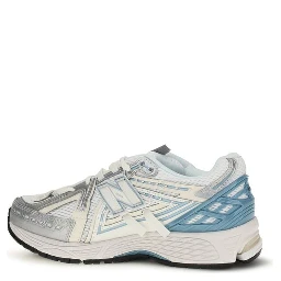 White Fabric Athletic Sneakers