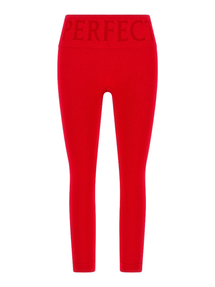 Red Modal Leggings