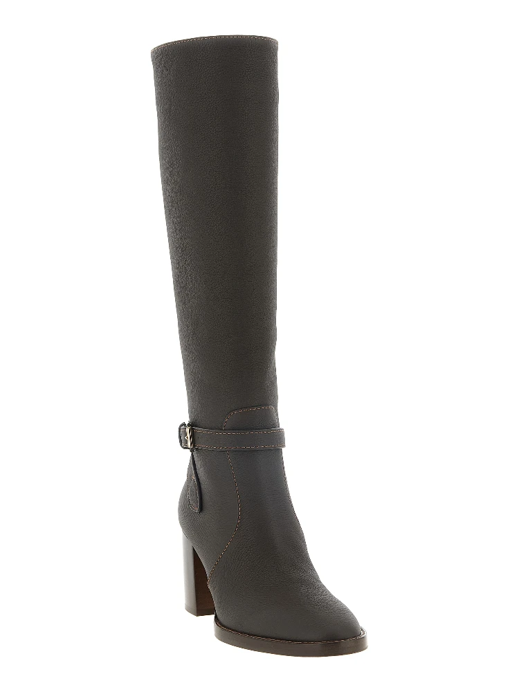 Brown Calfskin Over The Knee alternative