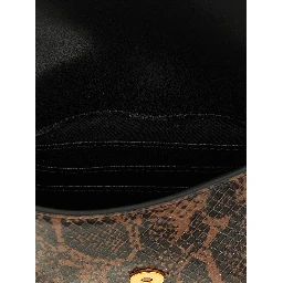 Brown Calfskin Clutch Bag