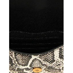 Beige Calfskin Clutch Bag