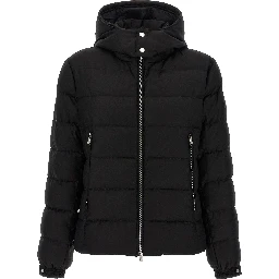 Black Wool Full-Length Jacket
