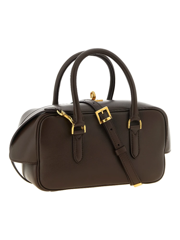 Brown Lamb Leather Handbag alternative