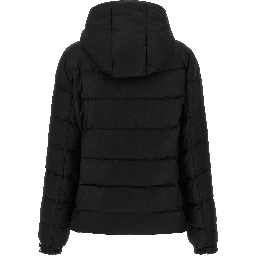 Black Wool Full-Length Jacket