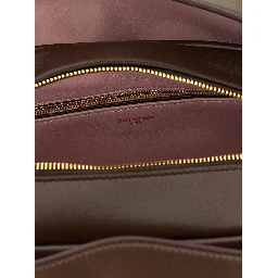Brown Lamb Leather Handbag