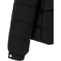 Black Wool Full-Length Jacket