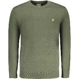 Green Cotton Sweatshirt