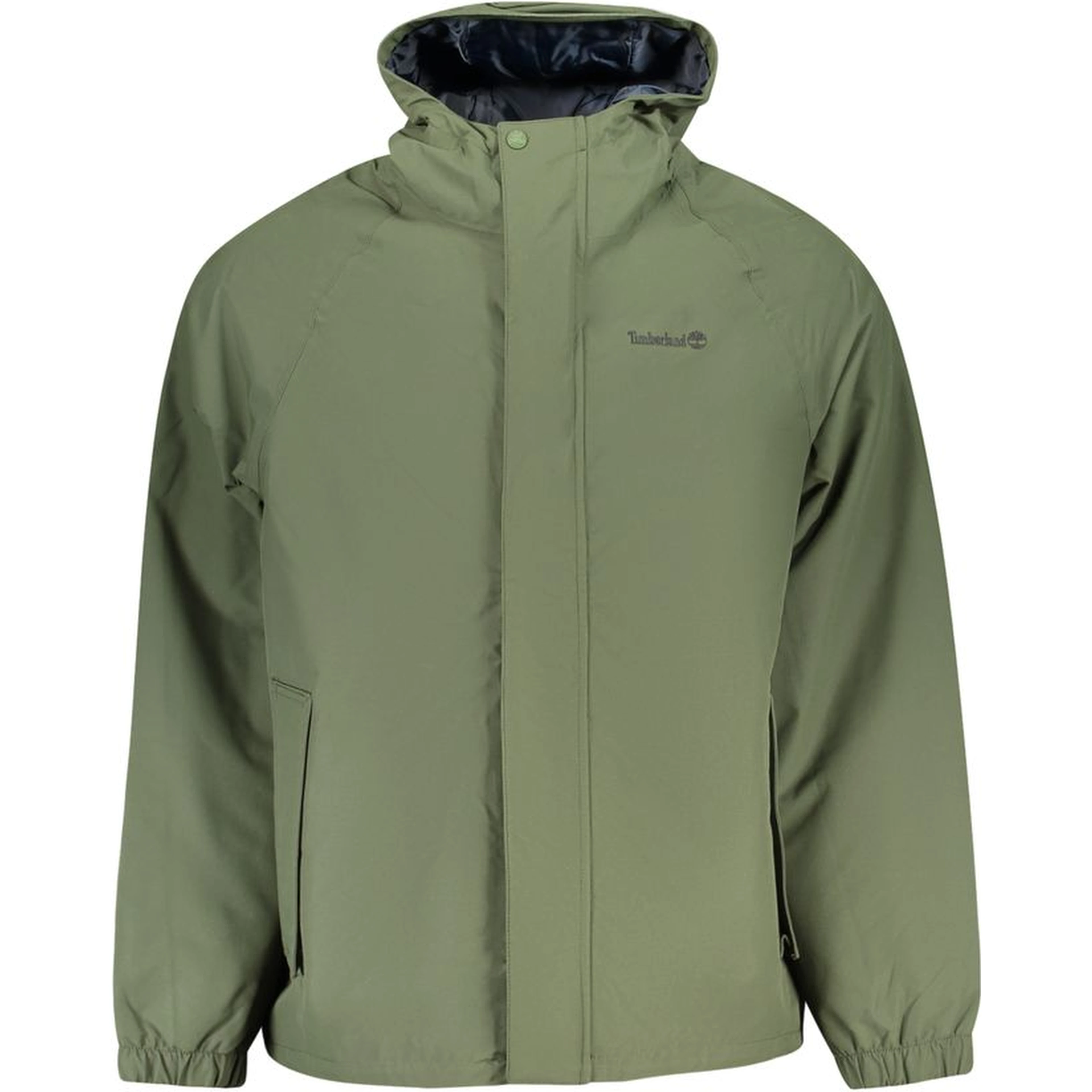 Green Polyester Shell Jacket