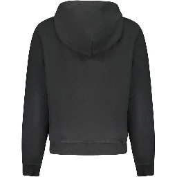 Black Cotton Sweatshirt