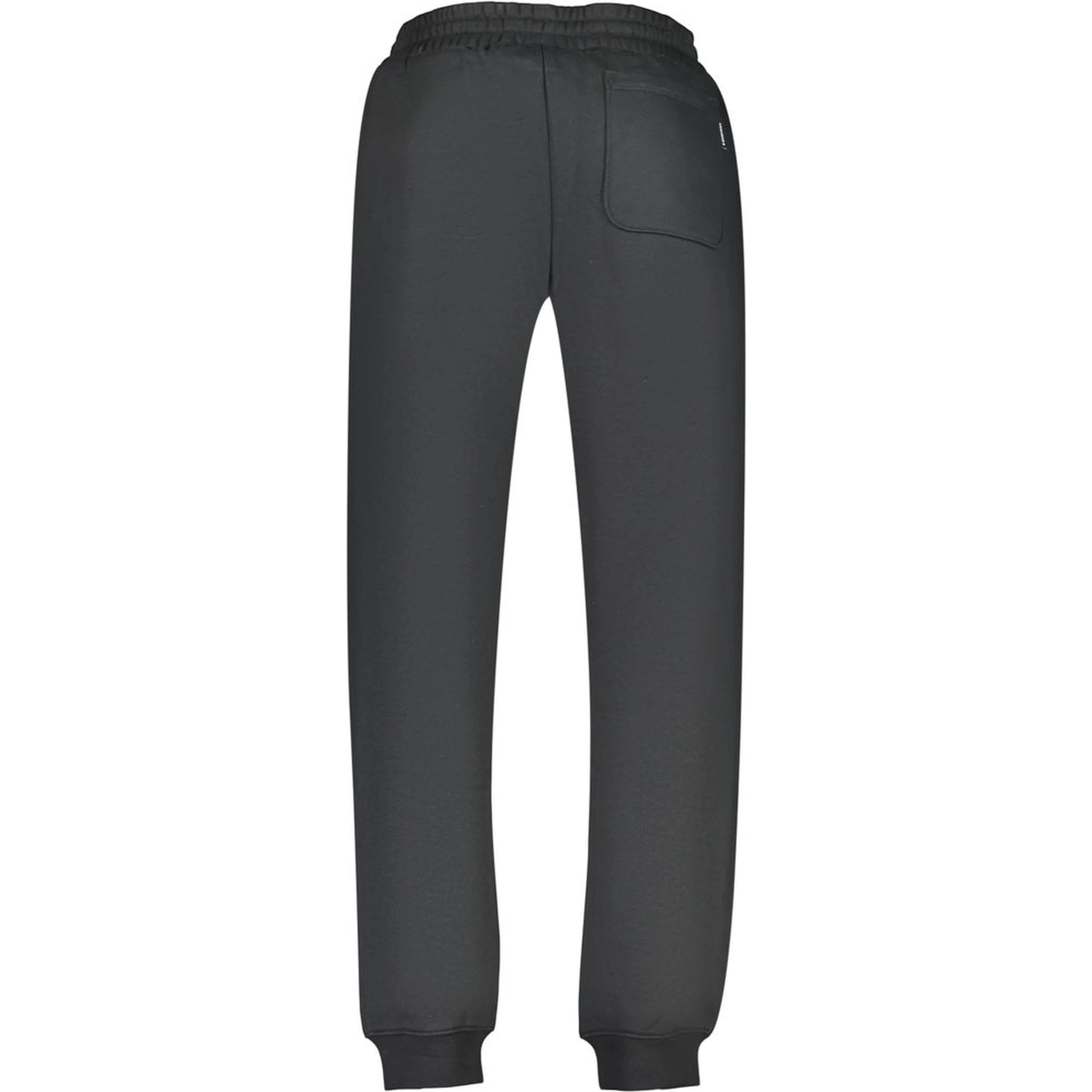 Black Cotton Athletic Pants