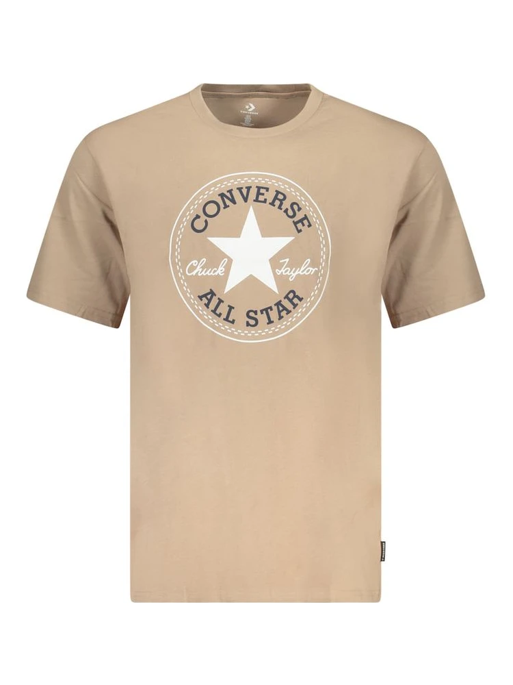 Beige Cotton T-Shirt