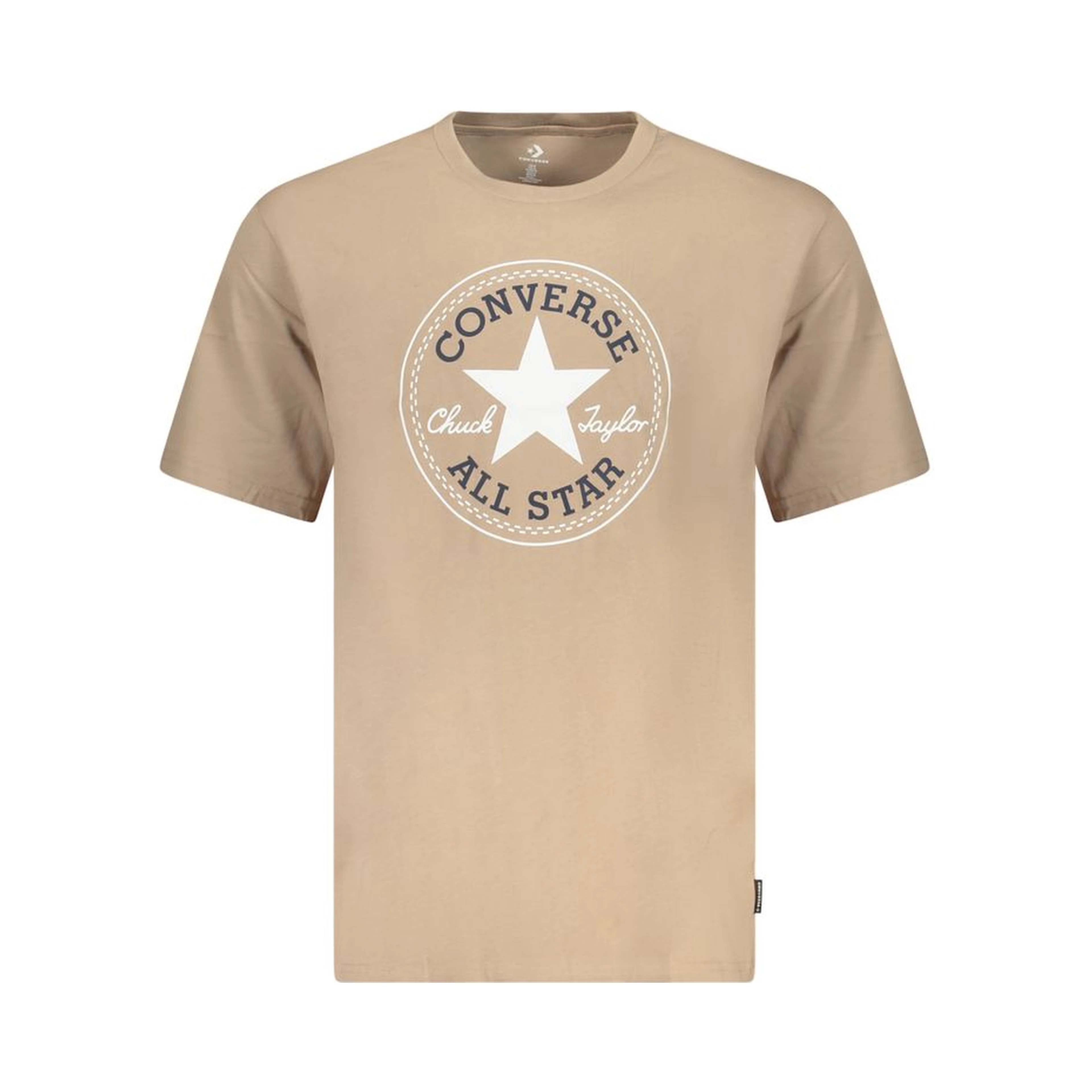 Beige Cotton T-Shirt