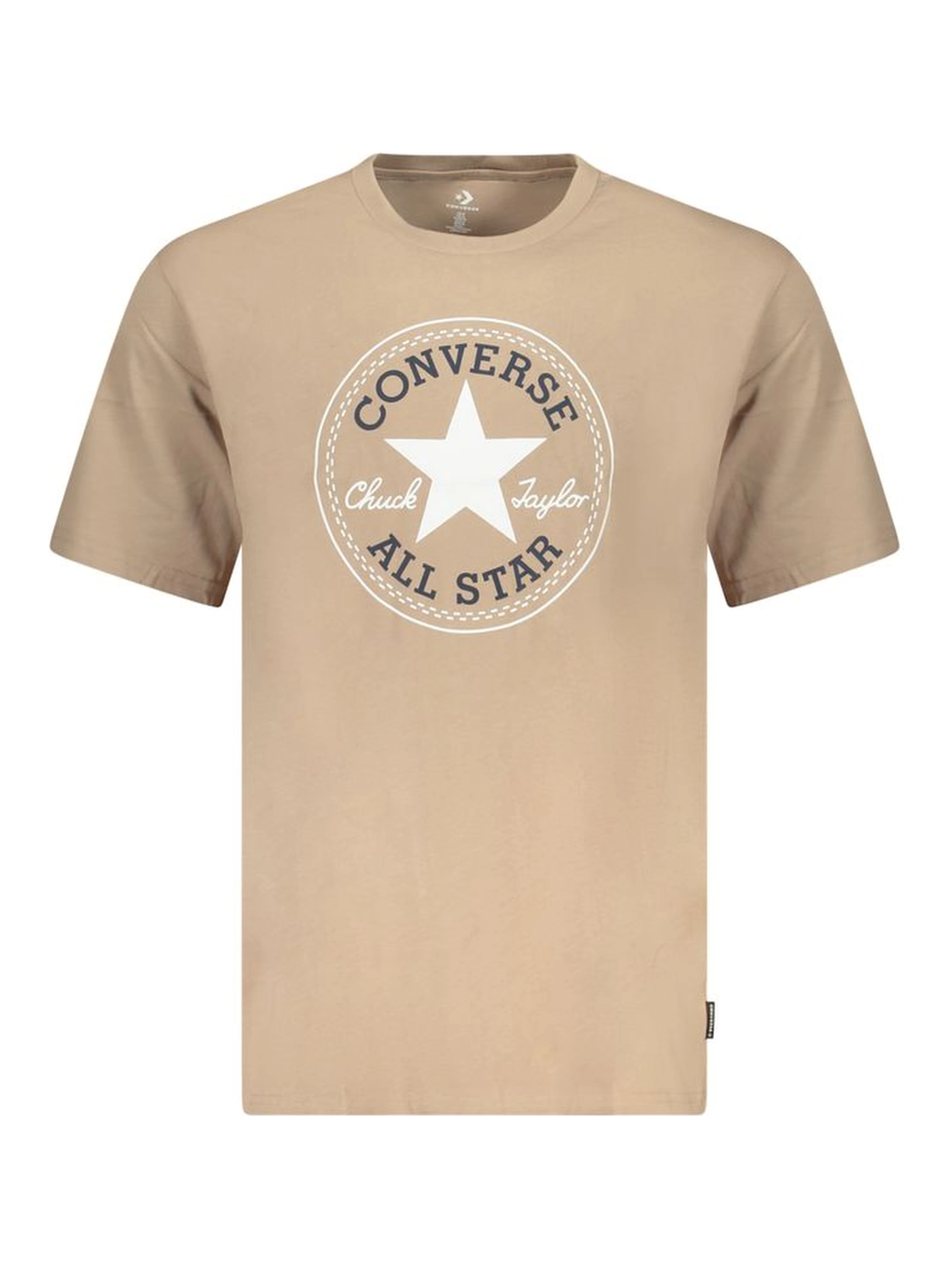 Beige Cotton T-Shirt
