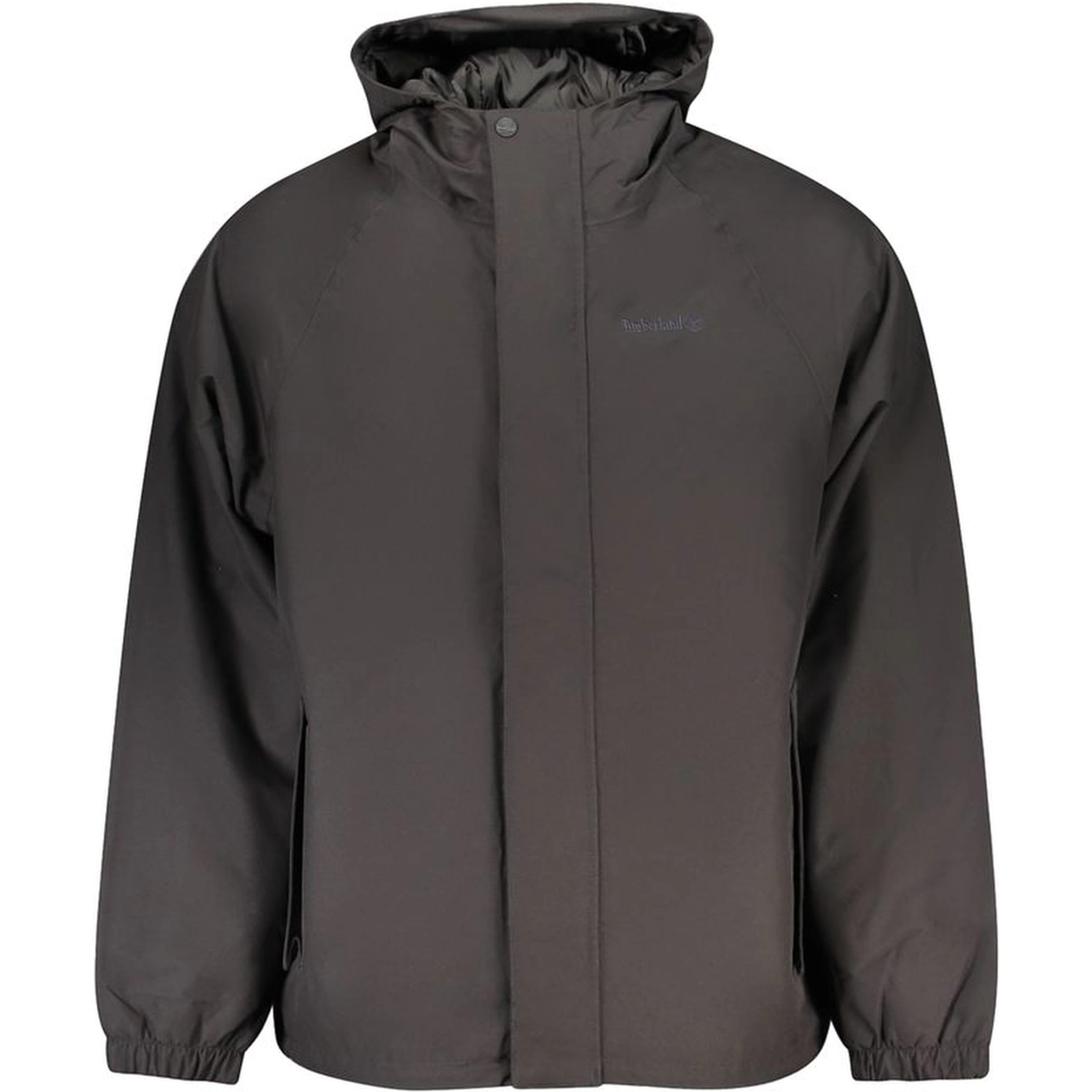 Black Polyester Shell Jacket