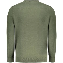 Green Cotton Sweatshirt