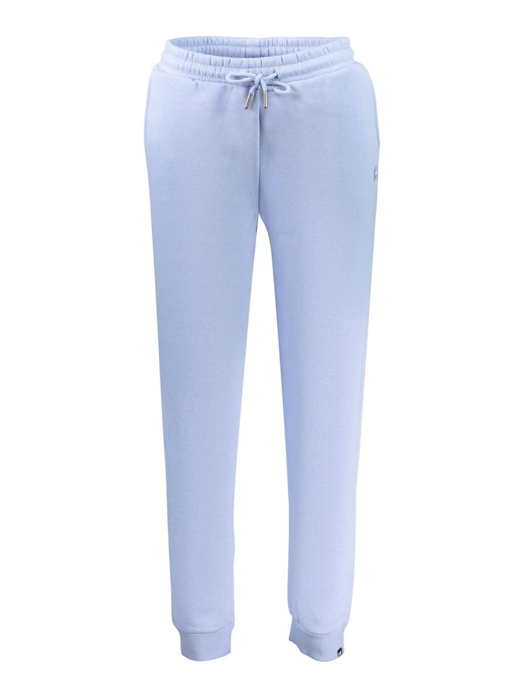 Blue Cotton Joggers (Workout Pants)