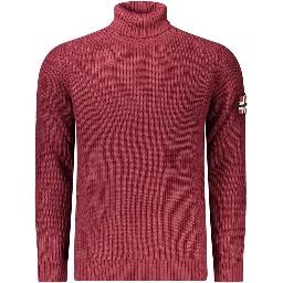 Red Wool Turtleneck