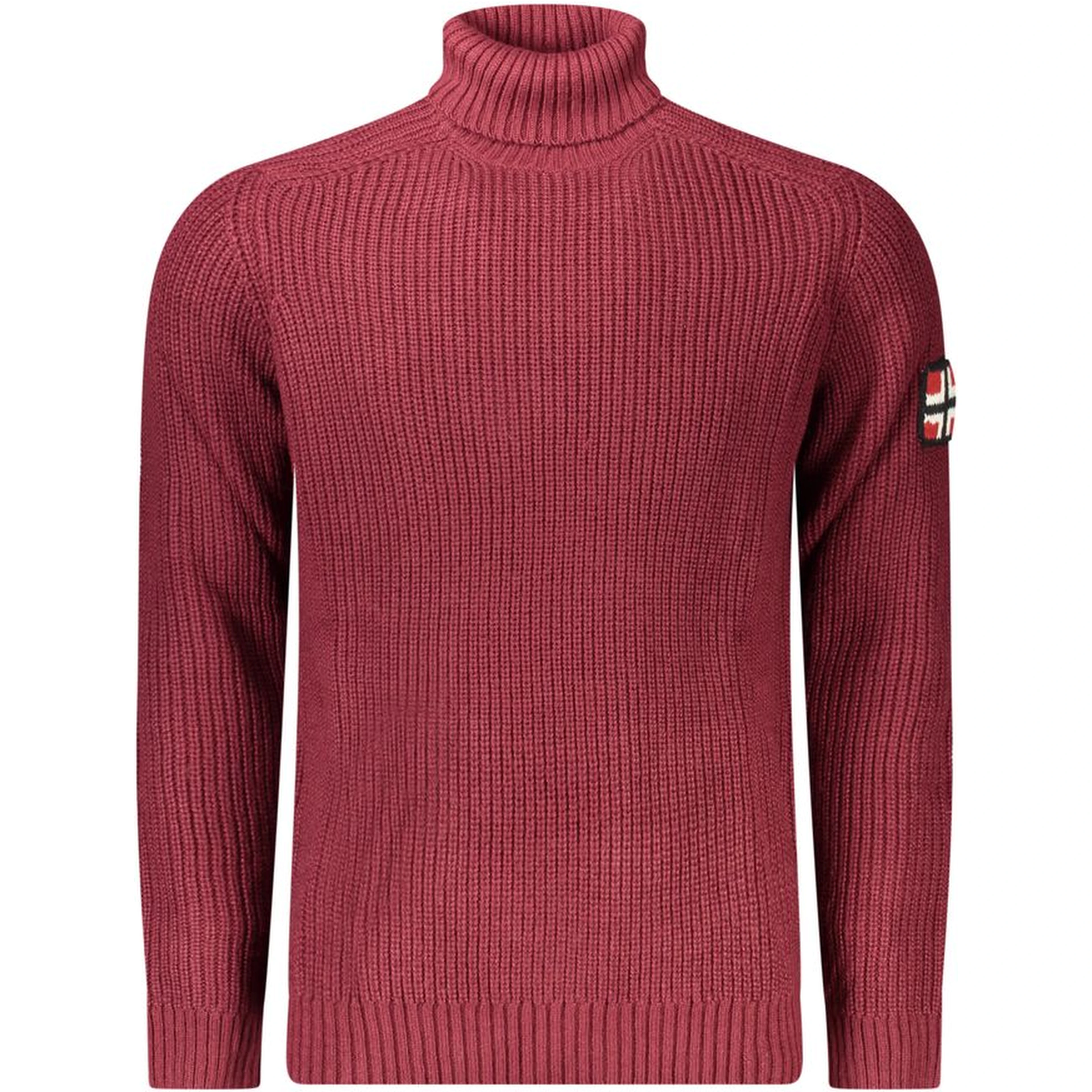 Red Wool Turtleneck